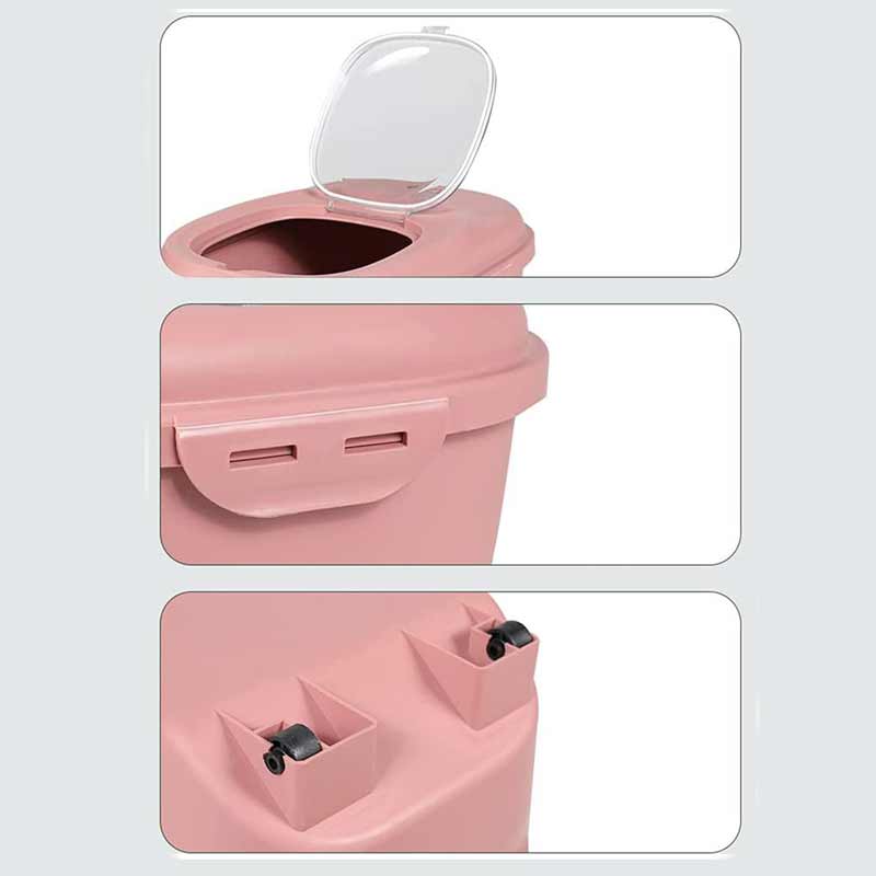 The Pink Airtight Food Containers 💗 🎀 Comes with box. 🎀Made